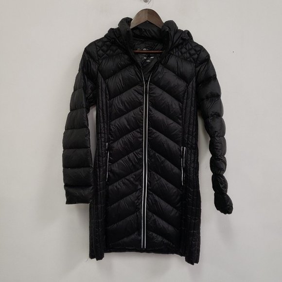 BCBGeneration Jackets Coats Bcbgeneration Womens Ultra Lightweight Packable Down Jacket Size S Hooded Black Poshmark